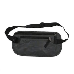 Riñonera de Viaje Personalizada al por Mayor de Fábrica, Cinturón Portamonedas Delgado, Porta Pasaportes Invisible, Riñonera de Pecho de Poliéster con Correa Ajustable 2L - Product Image 3