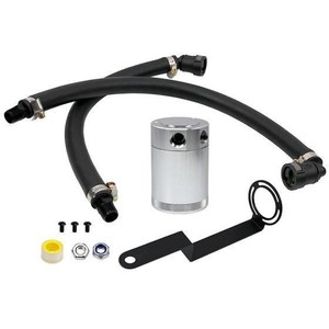 Kit de Respiration d'Huile en Alliage d'Aluminium avec Tuyau pour Amélioration de la Performance du Moteur de Voiture Noir Rouge Bleu Argent - Product Image 4