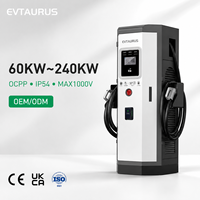 Nueva Estación de Carga Rápida DC EVTAURUS JT40C-26.8.11 CCS GBT NACS 2026 para Vehículos Eléctricos, IP54 Resistente a la Intemperie, Balance de Carga, CE UKCA