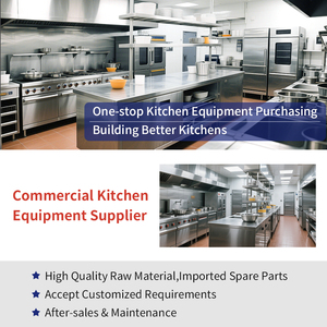 All-in-One Stainless Steel Restaurant Kitchen Equipment System Electric/Gas Heating for Fast Food Pizza Shawarma Commercial - Product Image 3