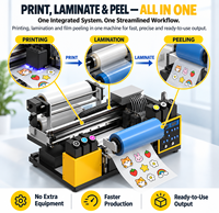 Imprimante UV DTF A3 à prix de gros usine, machine d'impression d'étiquettes et d'autocollants à plat de petit format 30 cm pour petites entreprises