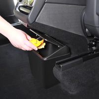 Poubelle de console centrale arrière pour Model Y Juniper Refresh 2026 |   Poubelle de rangement intérieure de haute qualité en ABS premium