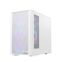 Boîtier d'ordinateur de bureau Cross-border Dark Night Hunter 360M en acier laminé à froid refroidi par eau, panoramique, latéral transparent, USB, pour gaming