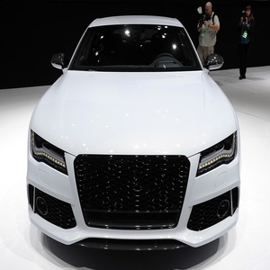 กันชนหน้ารถยนต์ <span class=keywords><strong>Audi</strong></span> A7/S7 RS7 พร้อมกระจังหน้า สเกิร์ตหน้า ชุดแต่งรอบคัน วัสดุพลาสติก ABS ปี 2011-2018 อะไหล่แท้ OEM - Product Image 5