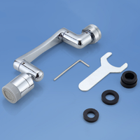 Robinet à filtre anti-éclaboussures moderne et universel Robinets d'évier de cuisine Adaptateur d'extension Aérateur de robinet de salle de bain pivotant