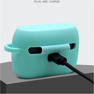Étuis pour écouteurs antichoc pour <span class=keywords><strong>Jabra</strong></span> Elite 4, en TPU souple, avec crochet anti-perte - Product Image 2