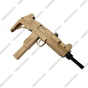 ZY <span class=keywords><strong>UZI</strong></span> MP2A1 Pistola Giocattolo Elettrica a Pallini di Gel da 7MM Sicura per Giochi CS, Attività all'Aperto, Allenamento, Regalo di Compleanno GBB - Product Image 4