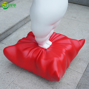 Escultura Infantil Decorativa de Resina de Alta Calidad para Exteriores, 1.5M, Estatua de Fibra de Vidrio Resistente a la Corrosión, Figura Artística de Resina - Product Image 6