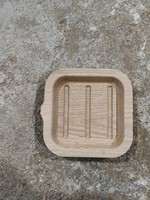 Base en bois sculpté en chêne rouge personnalisée, durable et au design moderne pour la décoration intérieure