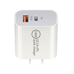 Hot Sale PD 18W EU AU Specification Charger with QC3.0 & PD Type-C Port Short Circuit Protection for Mobile Phones - Product Image 2