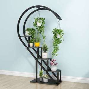 Creativo <span class=keywords><strong>solitario</strong></span> supporti per piante fioriera per interni decorazione da giardino in metallo utilizzato con fiore/pianta verde pavimento in legno di ferro moderno - Product Image 1
