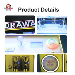Máquina de garras <span class=keywords><strong>mini</strong></span> para 4 jugadores, operada con monedas, doble capa, juego de arcade expendedora de muñecas - Product Image 4