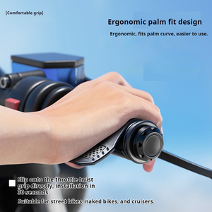 Asistente de Aceleración Ligero para Manillar, Antideslizante, Transpirable, Tipo Empuje, Ahorra Esfuerzo, Compatible con Motocicletas y Scooters - Product Image 4