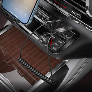 Adaptateur Hoco E78 Aux vers <span class=keywords><strong>Bluetooth</strong></span> 5.3, récepteur <span class=keywords><strong>Bluetooth</strong></span> 3,5 mm pour voiture, kit <span class=keywords><strong>USB</strong></span> 2.0 vers prise <span class=keywords><strong>jack</strong></span> 3,5 mm - Product Image 4