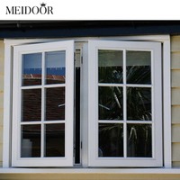 Maison double triple vitrage Image fenêtre stores écran verre transparent isolation thermique et phonique Villa aluminium fenêtres à battant