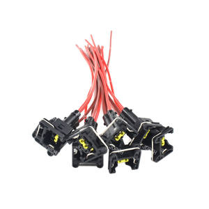 Connettore automatico 829441-1 del cablaggio del cavo dei connettori dell'iniettore di combustibile dei connettori di 2 Pin Tyco EV1 DJ7023C-3.5-21 - Product Image 1