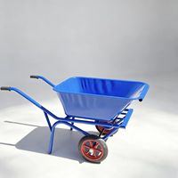 Carretilla Plegable Portátil de Bajo Precio, el Mejor Ayudante para Trabajos de Plantación, Carretilla de Jardín de Alta Resistencia con Capacidad de 200 kg para Construcción y Granja