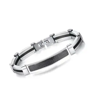 Hot New Products Italian Luxury Stainless Steel Men Bracelet