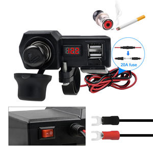 Caricatore Mobile per moto caricabatterie per telefono <span class=keywords><strong>cellulare</strong></span> adattatore per doppio caricatore Usb per moto - Product Image 5