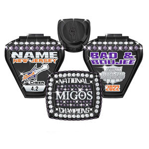 Bague de champions d'équipe de softball volley-ball personnalisé de haute qualité - Product Image 1