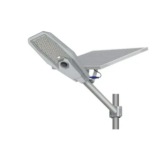 ไฟถนนโซลาร์เซลล์ออลอินวัน LED 400W IP65 กันน้ำ โครงอะลูมิเนียม มาตรฐาน CE ROHS รับประกัน 2 ปี เหมาะสำหรับถนน สวน ชุมชน ลานจอดรถ รุ่น MJ-XJ9 - Product Image 1