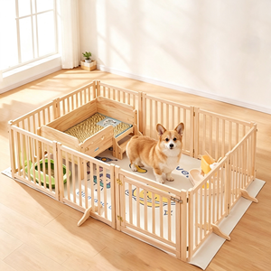 <span class=keywords><strong>Corral</strong></span> Moderno <span class=keywords><strong>para</strong></span> Mascotas, Valla Plegable de Madera Sólida <span class=keywords><strong>para</strong></span> <span class=keywords><strong>Perros</strong></span>, Puerta de Seguridad, <span class=keywords><strong>Corral</strong></span> Ecológico <span class=keywords><strong>para</strong></span> Interiores, ¡Gran Venta! - Product Image 1