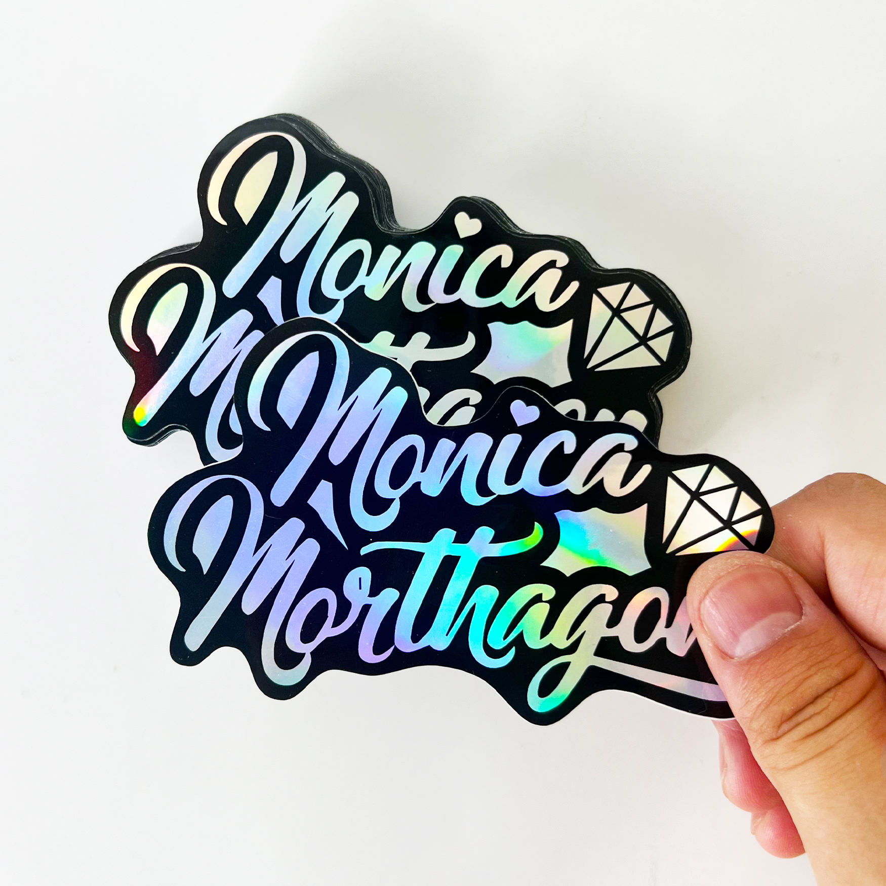 Holographic sticker
