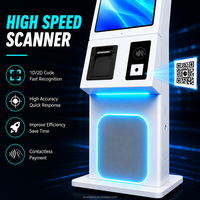WUXIN 2026 Nouveau Kiosque de Commande Automatique pour Restaurant avec Écran Tactile Personnalisé de 21,5/27/32 Pouces et Système de Paiement POS Intégré