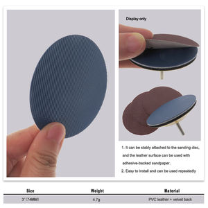 Coussinet de protection en PVC pour la conversion de 3 pouces Coussinets d'interface pour outils abrasifs Polissage électrique Bois Métal Meubles - Product Image 3