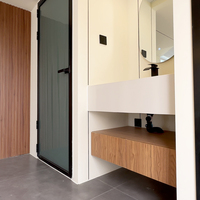 Maison capsule préfabriquée Suninn Factory T3, conteneur en acier étanche pour hôtel, villa, bureau, salle de bain, structure en acier préfabriquée