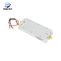 Amplificador de Banda Ancha de Alto Rendimiento RF de 50W y 1.2GHz Personalizable, Conector SM Macho, 1.5 VSWR para Señal UAV de Larga Distancia