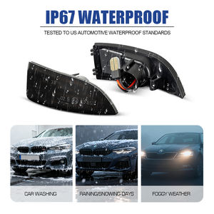 Clignotant séquentiel LED ambre étanche IP67 pour rétroviseur de Renault <span class=keywords><strong>Megane</strong></span> MK3 Fluence Scenic III 2008-2019 - Product Image 4