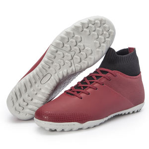 Chaussures de football en cuir à haute tige <span class=keywords><strong>Predator</strong></span> 19+ personnalisées par l'usine LEAO, modèle 2026, chaussures de sport, chaussures de football Cr7, terrain synthétique, <span class=keywords><strong>futsal</strong></span>, extérieur - Product Image 3