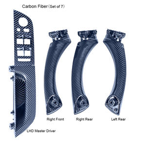 Innentürgriff 7-teiliges Set Armlehnen-Ziehgriffblende 51419150339 51419150340 für BMW 3er E90 E91 E93 - Product Image 3