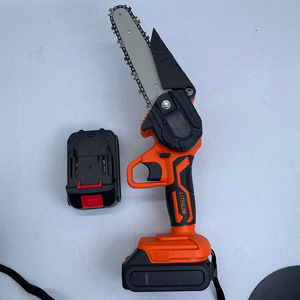 Scie à chaîne professionnelle industrielle rechargeable 21V avec moteur sans balais, scie à perche pour bois avec certification - Product Image 2