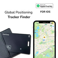 Traceur AirTag rechargeable OEM avec logo personnalisé, étanche IP67, compatible avec les systèmes IOS et Google, puce nordique