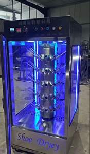 Macchina Elettrica per Lavaggio e Asciugatura Scarpe, 25 Paia, Rotazione Automatica, Acciaio Inox, Alta Capacità, Attrezzatura per Pulizia e Asciugatura per Uso Commerciale - Product Image 2