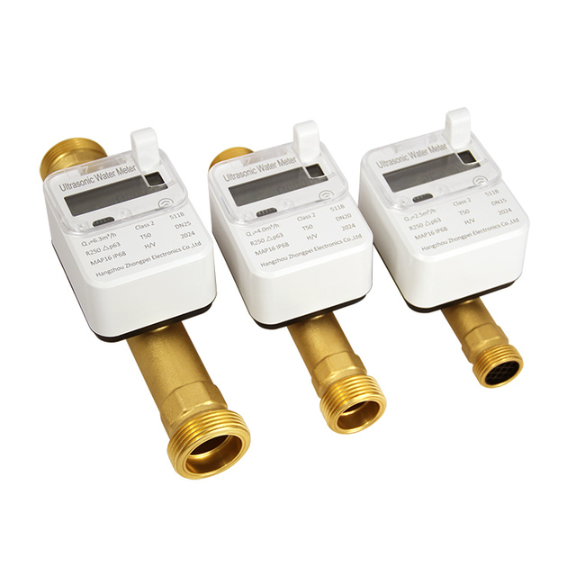 New Factory OEM Customized IP68 Hot Sale Household Ultrasonic Water Meter DN15-DN25 High Performance Accurate Digital Flanged