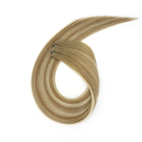 Extensions de cheveux Genius Weft découpables sans retour, alternative invisible aux trames nouées à la main, trames de cheveux humains doublement tirées, qualité salon