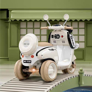 热销粉色电动充电儿童车迷你摩托车适合男孩和女孩带遥控骑行玩具 - Product Image 5