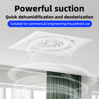 Ventilateur d'extraction d'air LIMATON BPT25-06JH pour salle de bain, cuisine, maison, 300x300mm, blanc, économie d'énergie