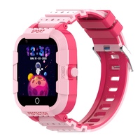 Reloj Inteligente GPS para Niños 4G LTE con Pantalla Táctil Android, Nano SIM, Recordatorio de Llamadas, Correa de Silicona, Resistente al Agua, Alarma Escolar