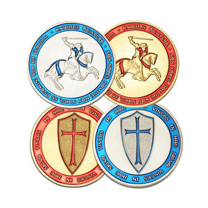 Pièce de médaille personnalisée en alliage de zinc, gravure en laiton 3D, Souvenir d'émail, médaille en métal - Product Image 3