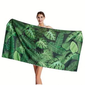 Serviettes de plage en microfibre à impression numérique, absorbantes, pour la natation, le camping et l'été, vente en gros à faible MOQ - Product Image 1