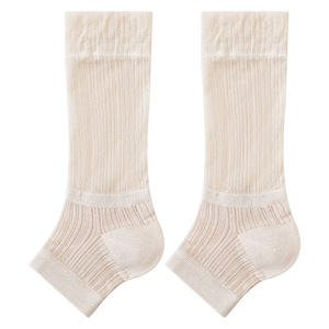 2026 Spring/Summer New Style: Lightweight Striped Stockings with Footed Design, Lolita Style, Mid-Calf High <b>Heels</b> - Product Image 5
