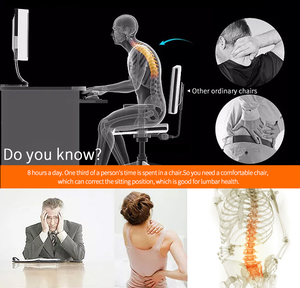 Nueva Silla de Oficina Ergonómica Ejecutiva Económica Reclinable de Malla para Computadora, Silla Giratoria de Trabajo y Juego con Soporte para Cuello - Product Image 6