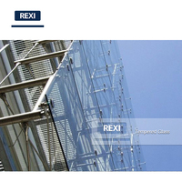 Verre trempé personnalisé de 4mm 5mm 6mm 8mm 10mm 12mm 15mm 19mm Sécurité trempé Construction architecturale Verre de construction industrielle