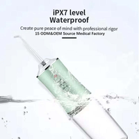 2Factory Custom 220ml 3 Modes Portable IPX7 Waterproof Dental for Teeth Whitening Dental Plaque Cordless Tooth