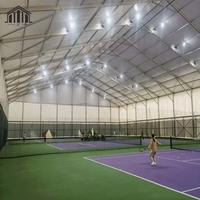 Grande Tente d'Événement 20x30m Quatre Saisons avec Structure en Aluminium et Bâche PVC Imperméable pour Sport, Mariage, Fête, Stockage