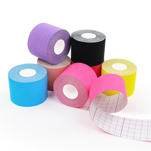 Bande de kinésiologie <span class=keywords><strong>Ktape</strong></span> en coton, hypoallergénique, confortable, respirante, adhésive et élastique, pour la thérapie physique et le soutien musculaire, idéale pour les activités sportives et médicales. - Product Image 4
